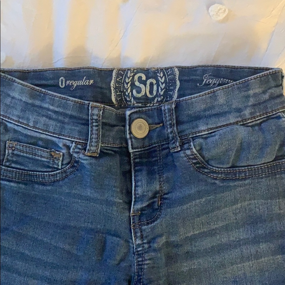 Medium Wash Jeggings